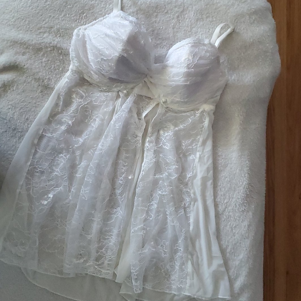 White Bridal Looking Lingerie